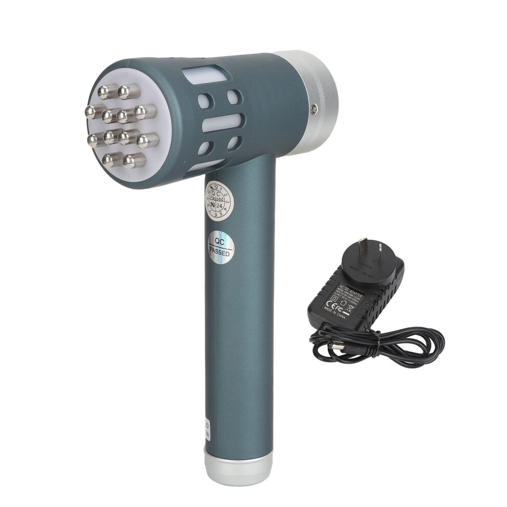 (AU Plug) 3 In 1 Near Infrared Wand 650nm Rechargeable Muscle Reliever Blue GB