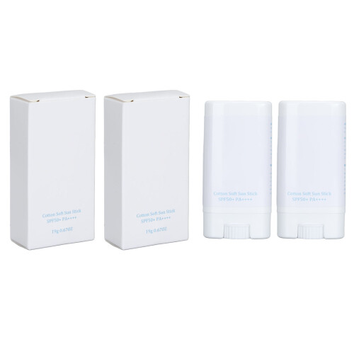 2pcs 19g SPF 50+ Moisturizing Sun Stick Non Greasy