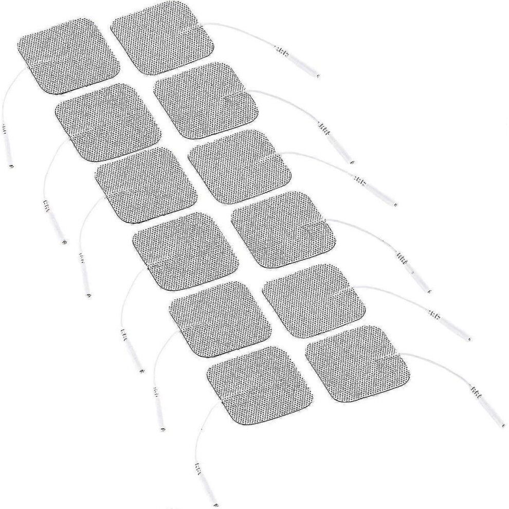 Kikidex (As Show, One Size) Tens Pads 24 Pads Quality Extra Long Lasting Self Adhesive Tens Pads