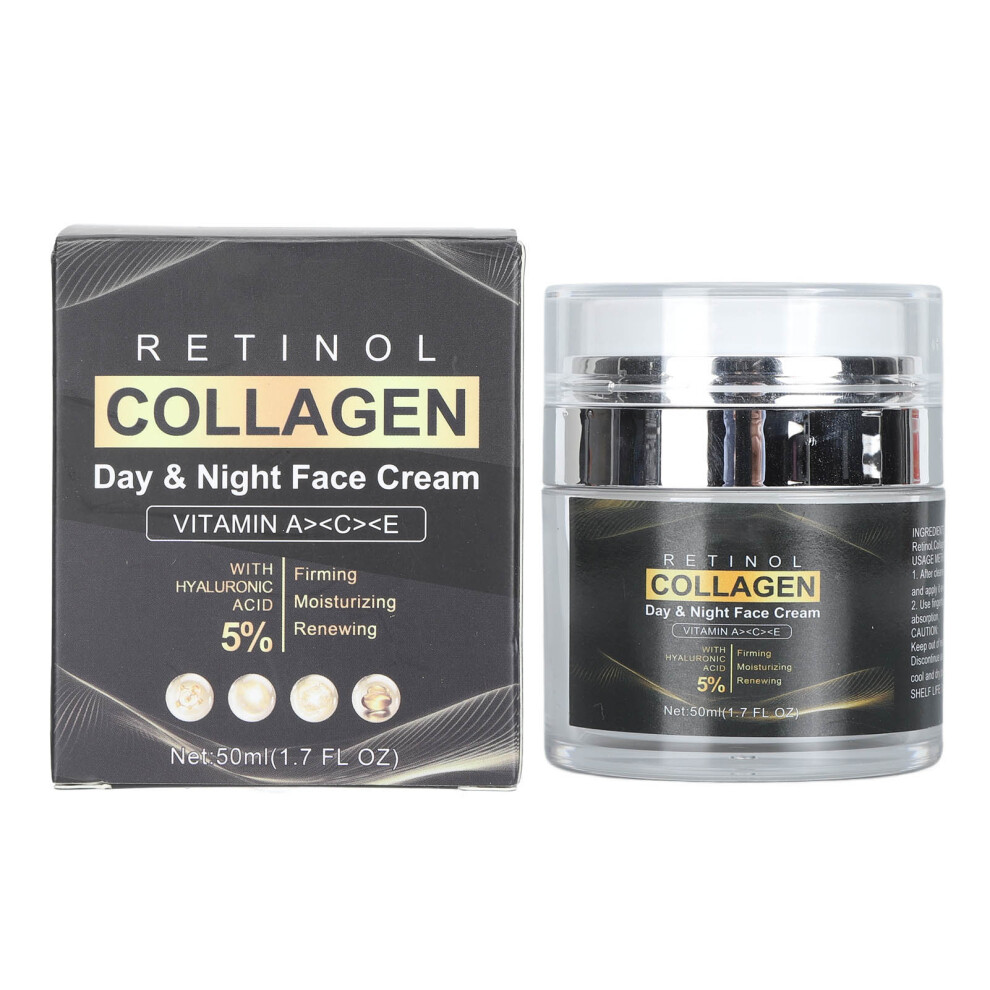 50ml Collagen Moisturizer Wrinkles Hydrating Retinoids Vitamin E