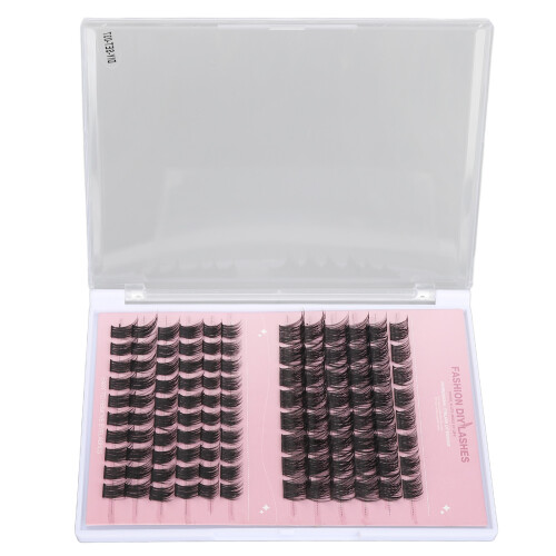 Wimpern-Kit 108 Cluster, flauschig, DIY, tragbar 1