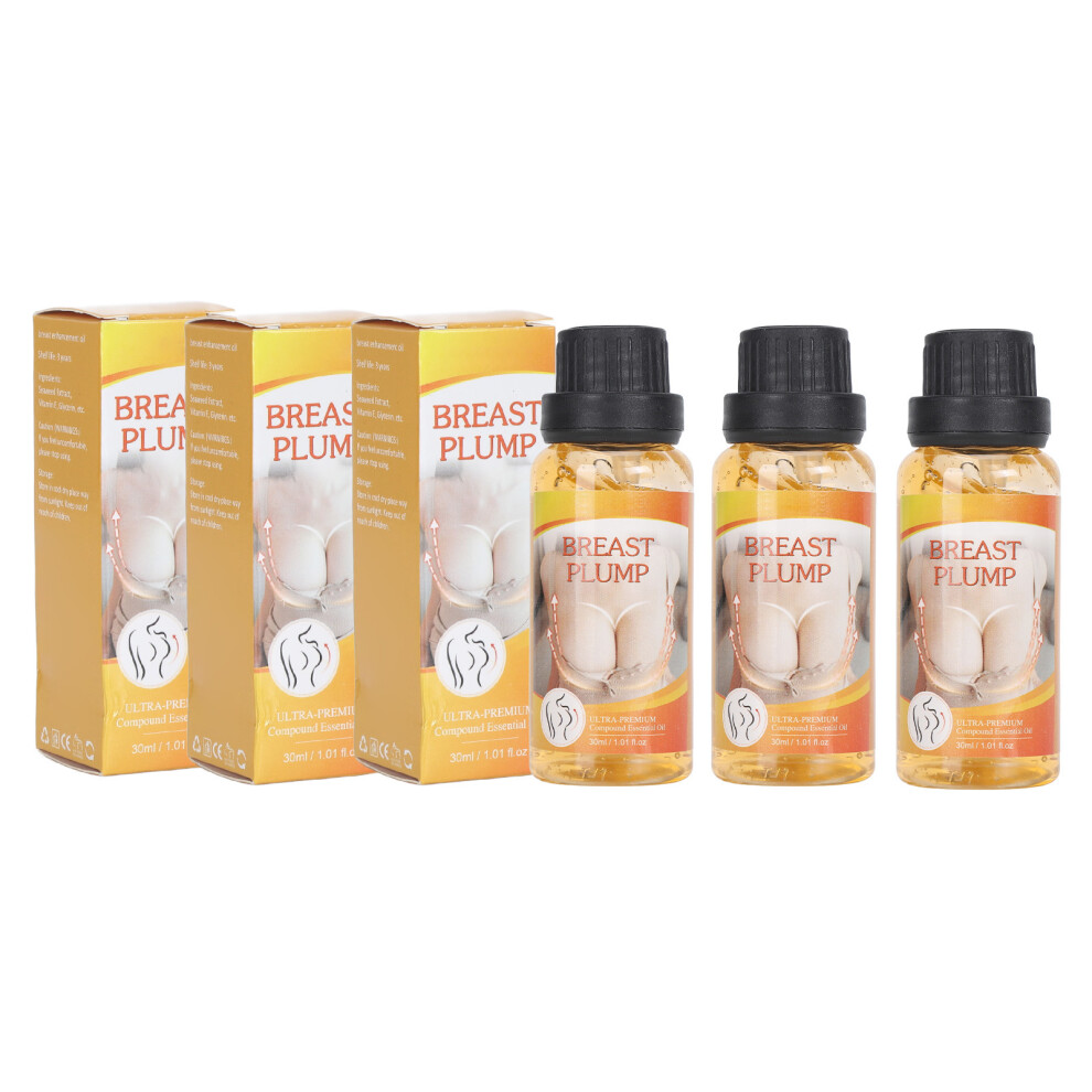 3pcs 30ml Women Chest Lifting Oil Firming Massage Oil