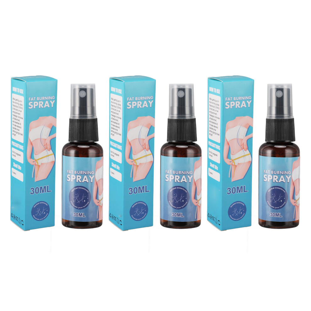 3pcs 30ml Fat Burning Spray Anti-Cellulite Slimming Spray