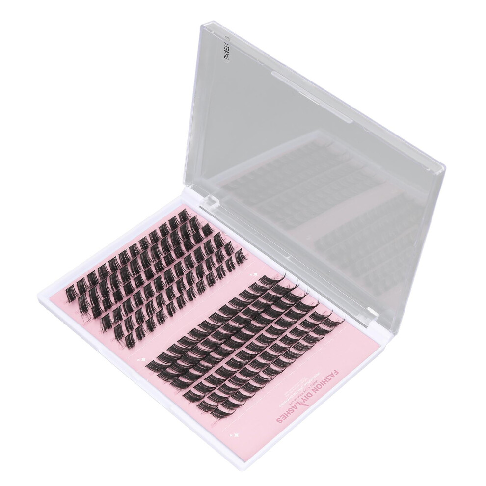(036 144 Cluster) Individual Lashes Cluster Fluffy Wispy DIY Makeup 036 144 Clusters