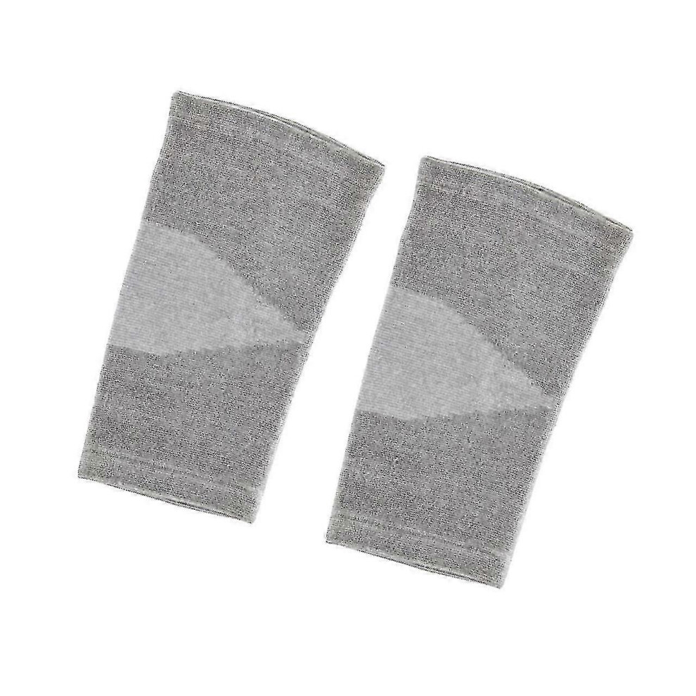 Kikidex (As Show, One Size) 1Pair Bamboo Fabric Knee Compression Sleeves Elastic Knee Support