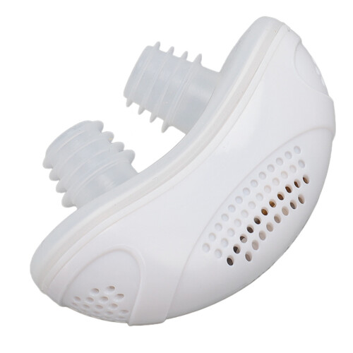 (White) Anti Snoring Device Rechargeable 3 Levels White 2