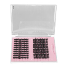 (037 108 Clusters) 8-16mm Fluffy DIY False Eyelashes 037 108 Clusters