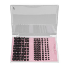 (039 126 Clusters) 8-16mm Fluffy DIY False Eyelashes 037 108 Clusters