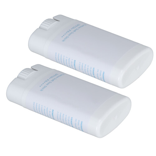 2pcs 19g SPF 50+ Moisturizing Sun Stick Non Greasy 1