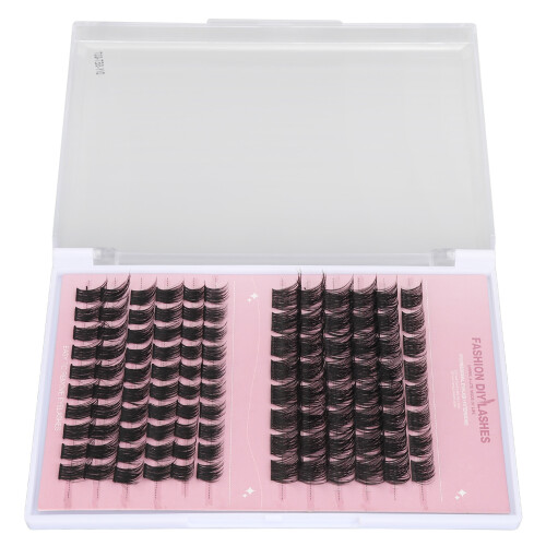 Wimpern-Kit 108 Cluster, flauschig, DIY, tragbar 2