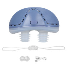 (Blue) Elektrisch slaapapneu apparaat USB oplaadbaar