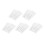 10PCS Thickened 2mm Double Sided Silicone Eyebrow Practice Skin 4