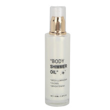 (Silver) Körperglitzeröl 100ml Silber für Gesicht & Körper