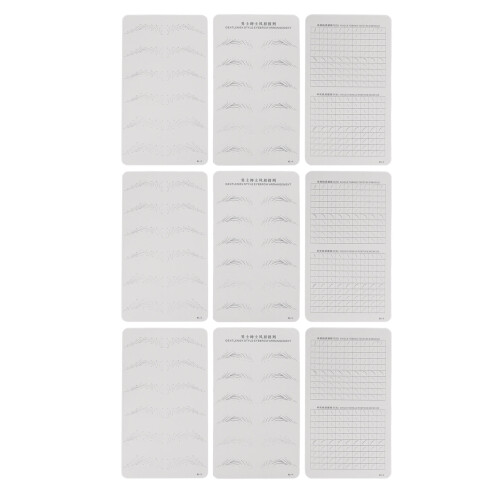 9Pcs 2mm Thick Double Sided Tattoo Skin