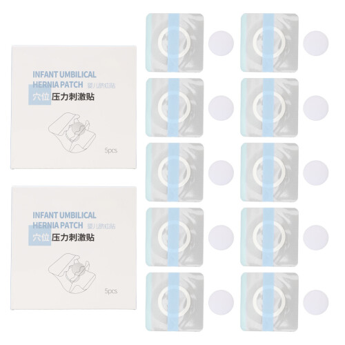 10pcs Infant Umbilical Hernia Patch Non Allergenic Self Adhesive