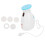 (CN Plug 220V) Face Steaming Machine Hot Cold Spray Unclogs Pores 220V EU 1