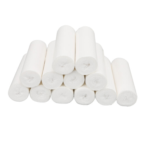 12PCS Gauze Bandage Roll Soft Cotton Stretchable Breathable Emergency