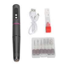Trapano Unghie Elettrico 18000Rpm Kit Portatile Grigio