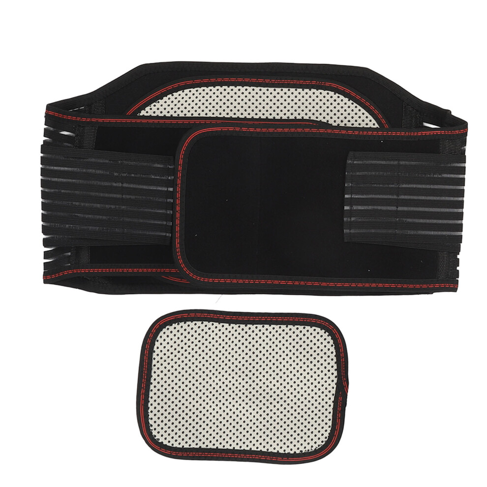 (L) Thermal Lumbar Support Back Belt Thickened Magnetic