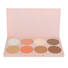 4-in-1 Lidschatten-Palette 8 Farben Rouge Highlighter Kontur