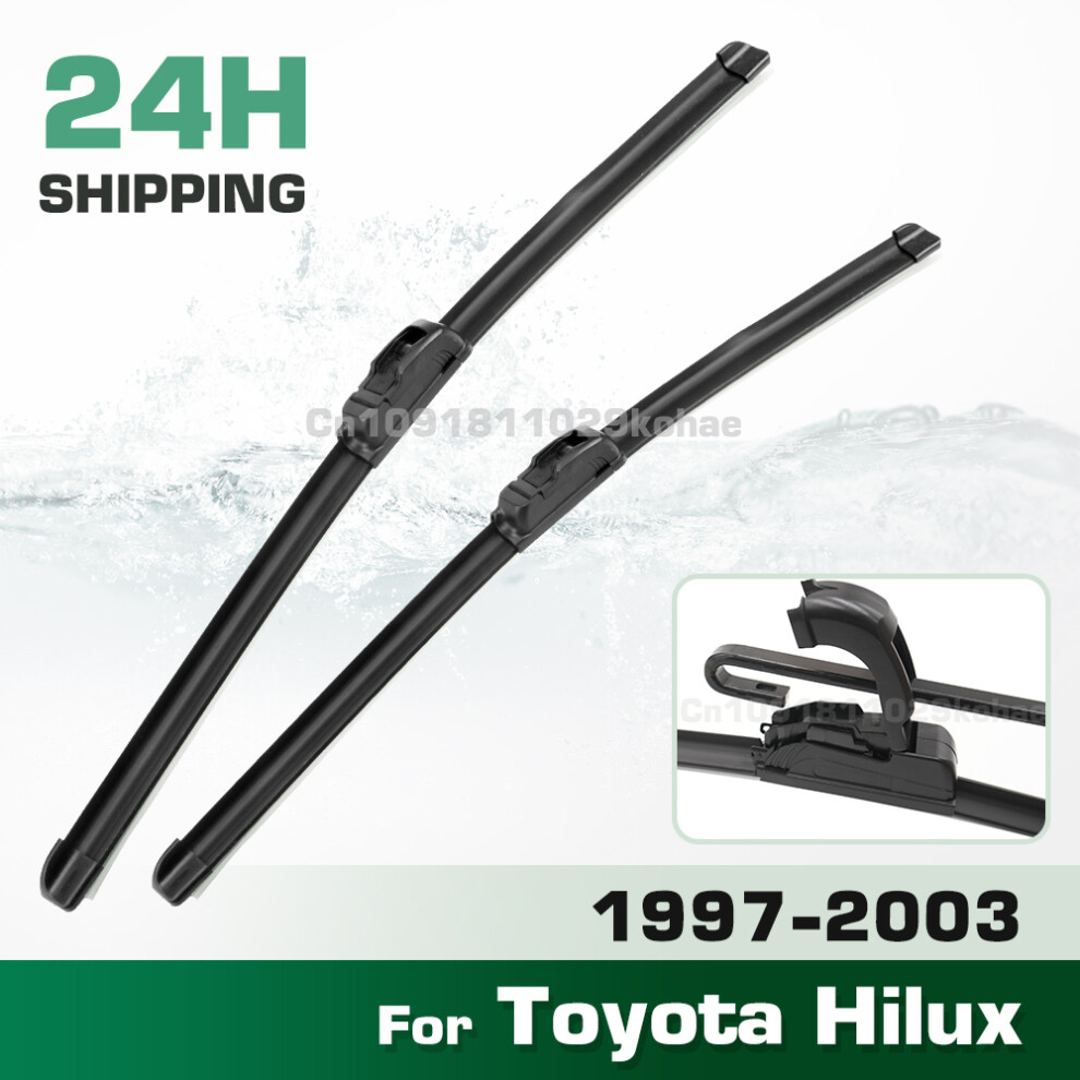 (2Pcs) Wiper Lhd&Rhd Front Wiper Blades Set For Toyota Hilux N140 N150 N160 N170 1997 - 2003 Windshield Windscreen 17" 17" 6935159278229