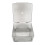 (Translucent Grey) Kosmetik Organizer Box mit Deckel staubdicht groß klar 4