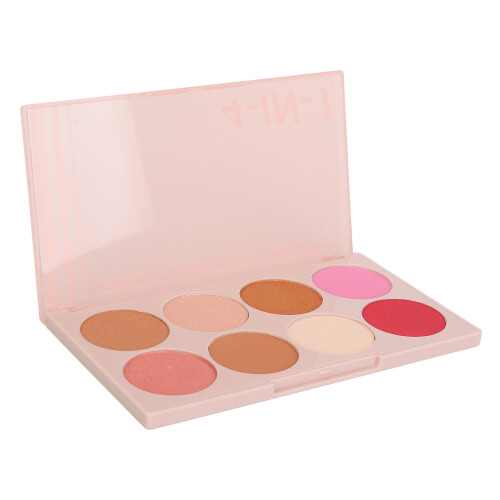 4-in-1 Rouge Highlighter Konturpalette 8 Farben 1
