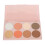 4-in-1 8-kleurige blush/highlighter/contour palette 3