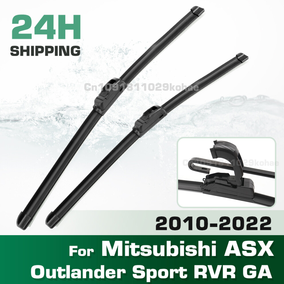 (2Pcs) Wiper Lhd&Rhd Front Wiper Blades Set For Mitsubishi Asx Outlander Sport Rvr Ga 2010 - 2022 Windshield 24" 21" 6935159277741