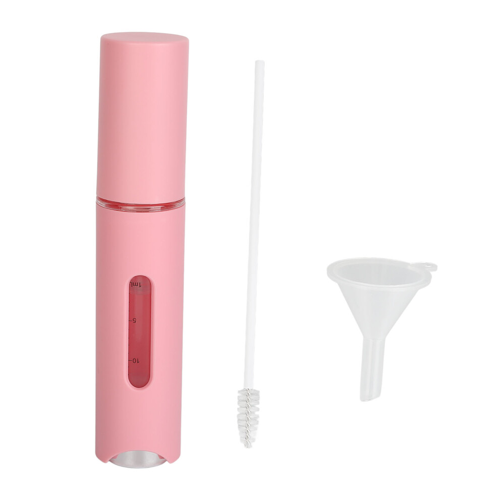 (Pink) Scalp Applicator Comb 18ml Prevent Leakage Hair Massage Brush Pink