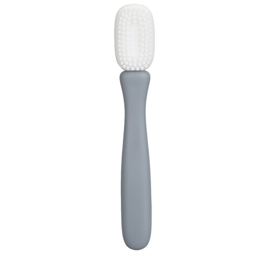 (Light Gray) Sensorische Mundbürste Silikon Stimulation Tool Blassrosa