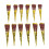 12x Tätowierpaste wasserfest rötlich-braun 318g 4