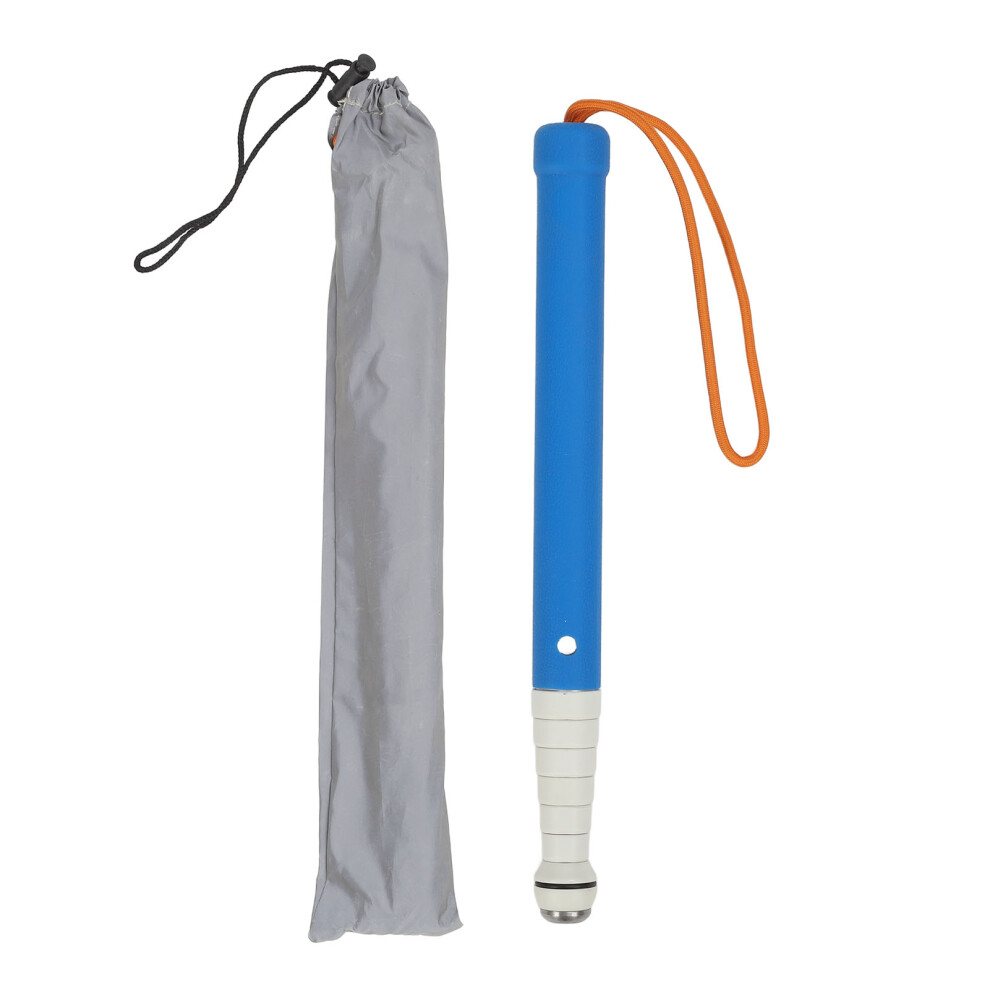 Blind Cane Reflective Titanium Alloy Foldable Lightweight For Elderly 461605338019