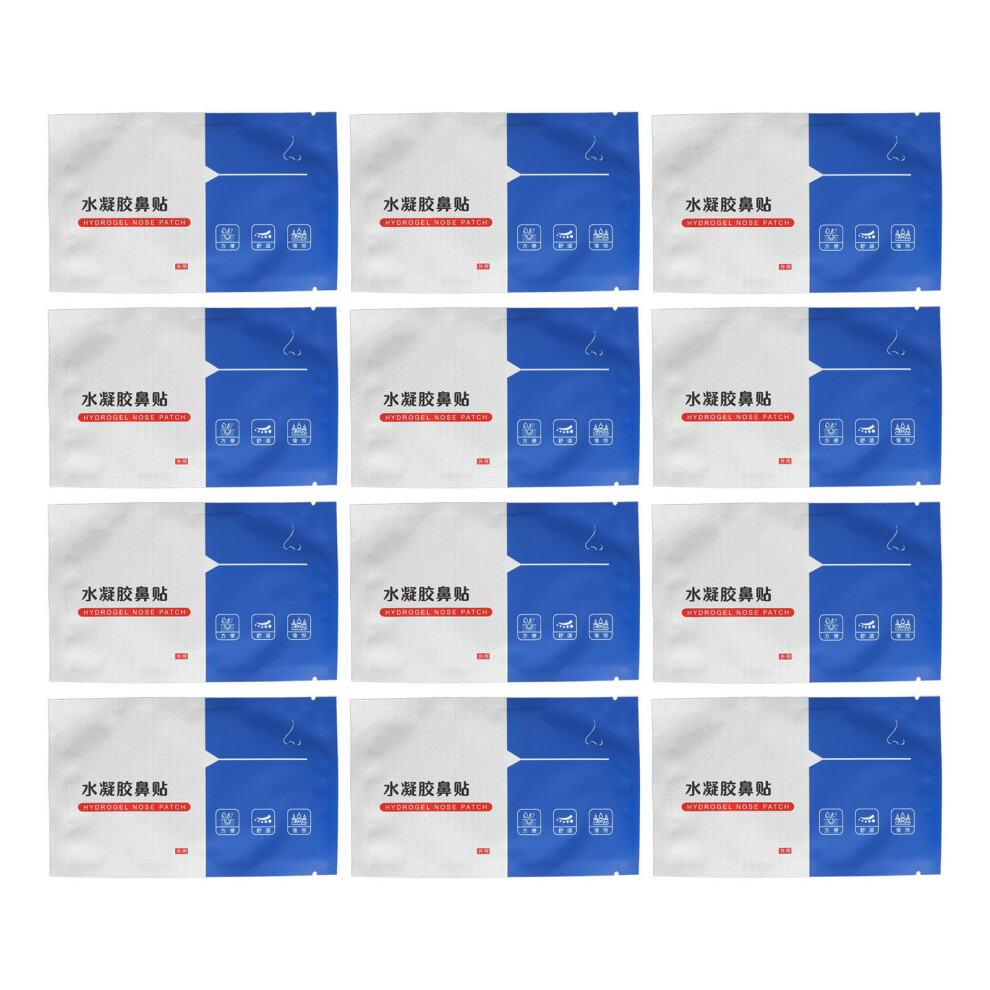 12pcs Hydrogel Nasal Strips Cold Compress Snoring Relief for Children