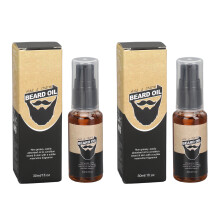 2pcs Beard Oil Moisturizing Reduce Split Ends Fast Absorption 30ml