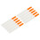 10pcs Ophthalmic Fluorescein Test Strips Non Invasive Examination 5