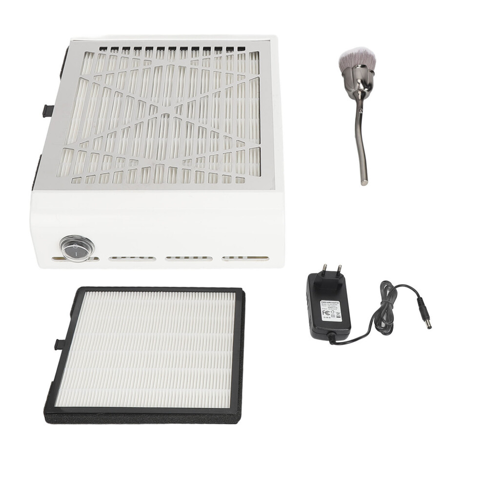 (Eu Plug) Nail Dust Collector Adjustable Quiet Suction Fan For Salon 461605338248