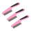 (Pink) Stainless Steel Flea & Tangle Comb Blue 2