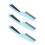 (Blue) Stainless Steel Flea & Tangle Comb Blue 2