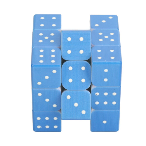 Puzzle Braille 3x3 per Ipovedenti, Gioco IQ 3D in Rilievo 2