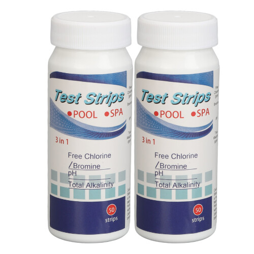 100x pH Test Strips + 2 Bottles 1