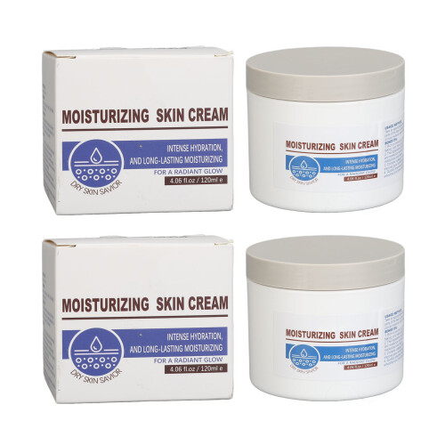 2x120ml Moisturizing Cream Deep Hydration Anti-Wrinkle Vit E