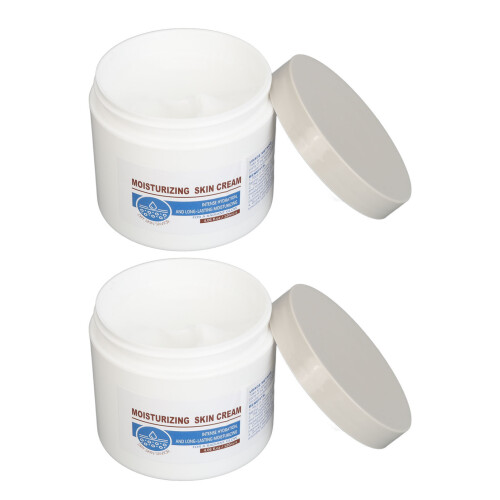 2x120ml Moisturizing Cream Deep Hydration Anti-Wrinkle Vit E 1