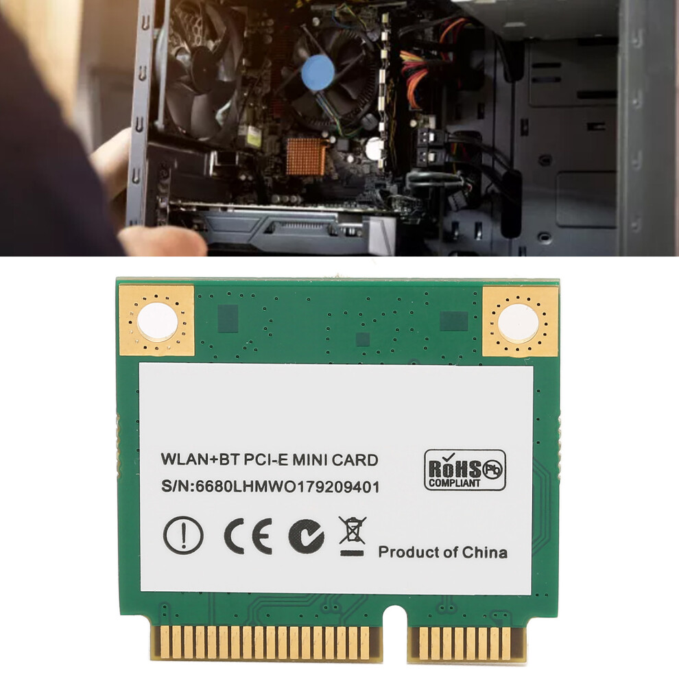 Wifi 6 Card Dual Band 3000Mbps Bluetooth 5.1 Mini Pcie 6911356732481