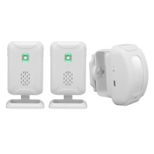 Wireless Infrared Doorbell with Motion Sensor, 4-Level Volume, Long Range