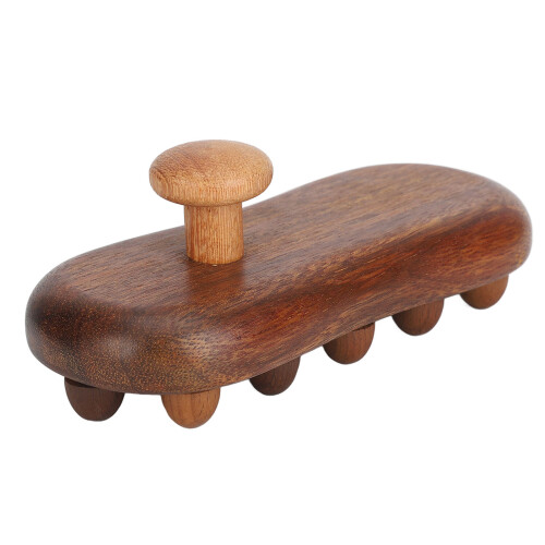 Lymphdrainage-Zellulite-Massager mit 16 Holzkugeln 2