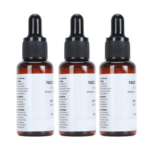 3x 30ml Anti-aging & Hydrating Face Serum 1