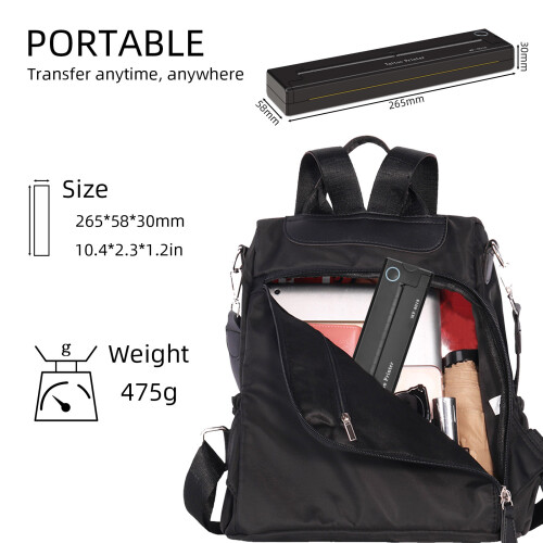 Portable BT Wireless Inkless Tattoo Printer