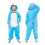 Flanell-Kinderpyjama Chipmunk blau 130 5