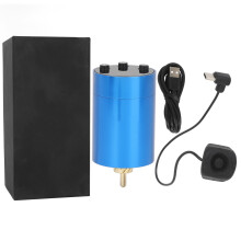 (Blue) Draadloze Tattoo Voeding LED 4-12V Grijs